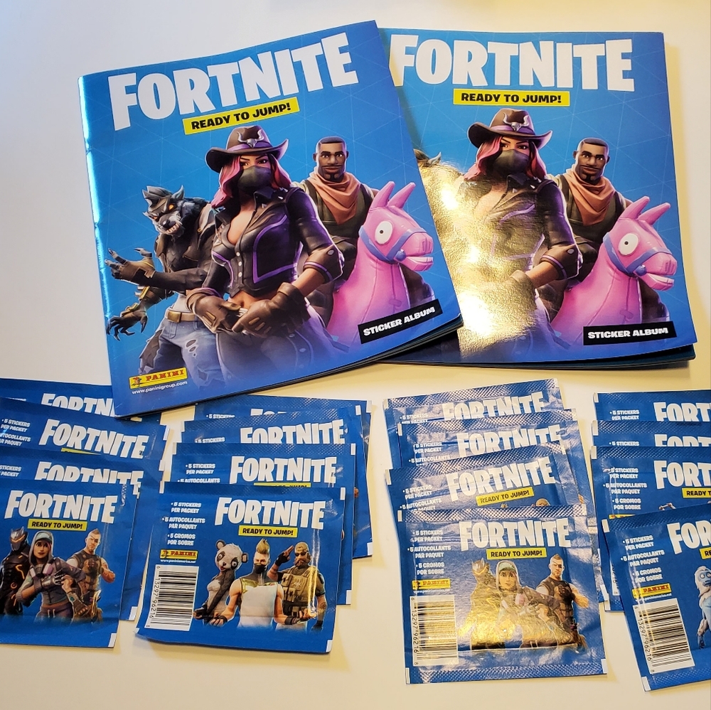 FORNITE sticker album lot